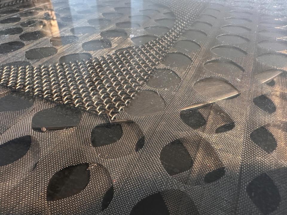 Vintage Op Art Wandobjekt Moiré Metall 1972 + Vasarely Buch – Ansicht 15