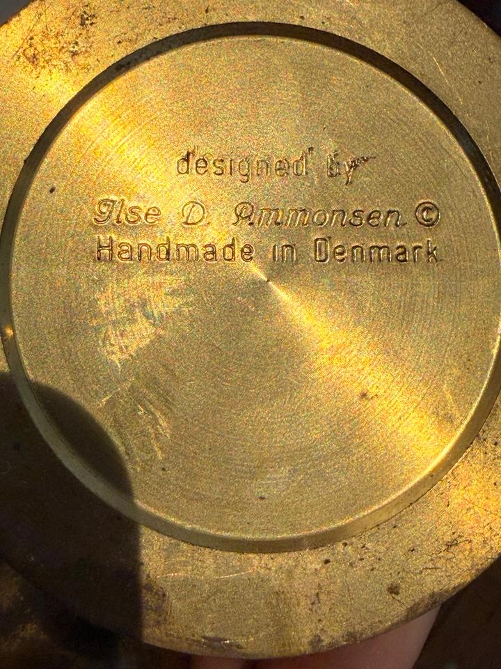 Ilse D. Ammonsen Gyro Öllampe | Messing | Danish Design | 50er – Ansicht 5