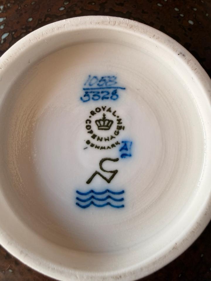 Vintage Royal Copenhagen Teller Diana Nils Thorsson Schmetterling – Ansicht 3