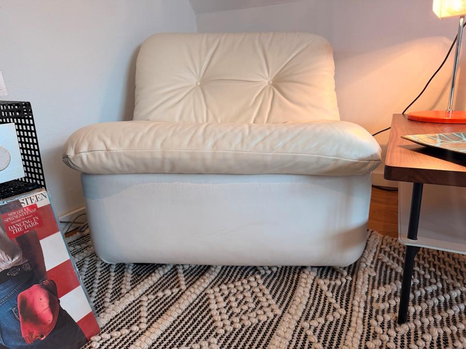 COR Ambo Lounge Sofa & Ottoman | 70er Space Age Vintage Leder – Ansicht 8