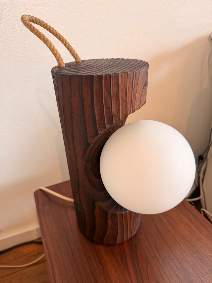Vintage Original Temde Typ 16 Tischlampe/Wandlampe | Brutalismus – Ansicht 5