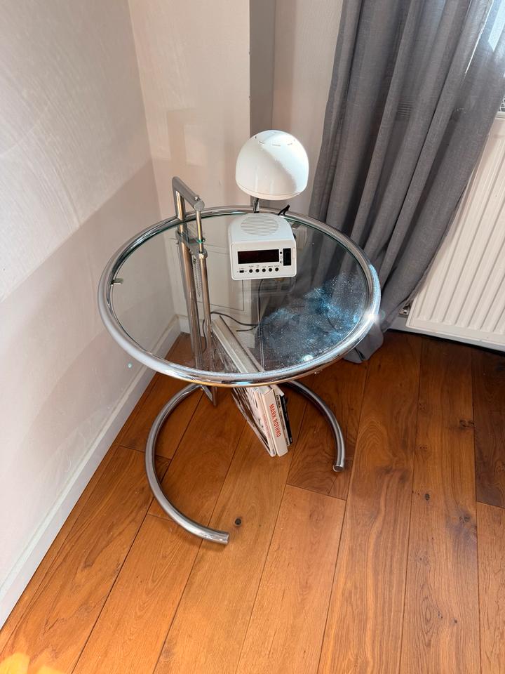 Original ClassiCon Eileen Gray E1027 Beistelltisch Chrom Vintage – Ansicht 2