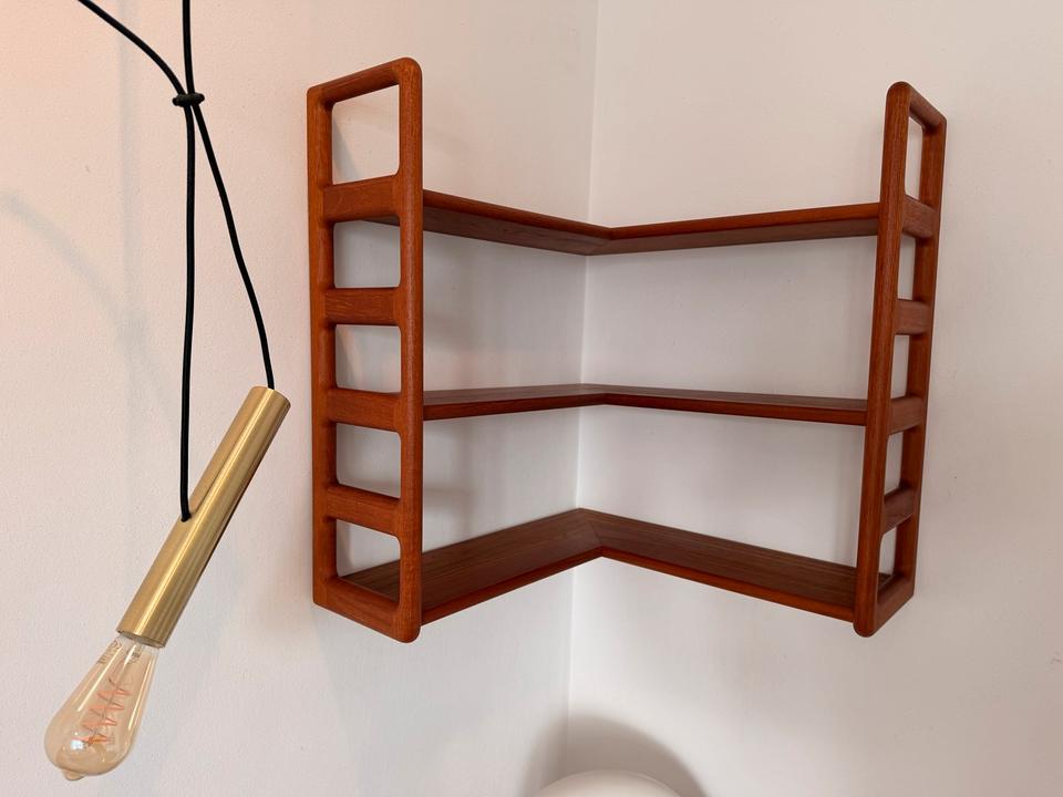 Dyrlund Teak Eckregal | Danish Modern | Made in Denmark – Ansicht 5