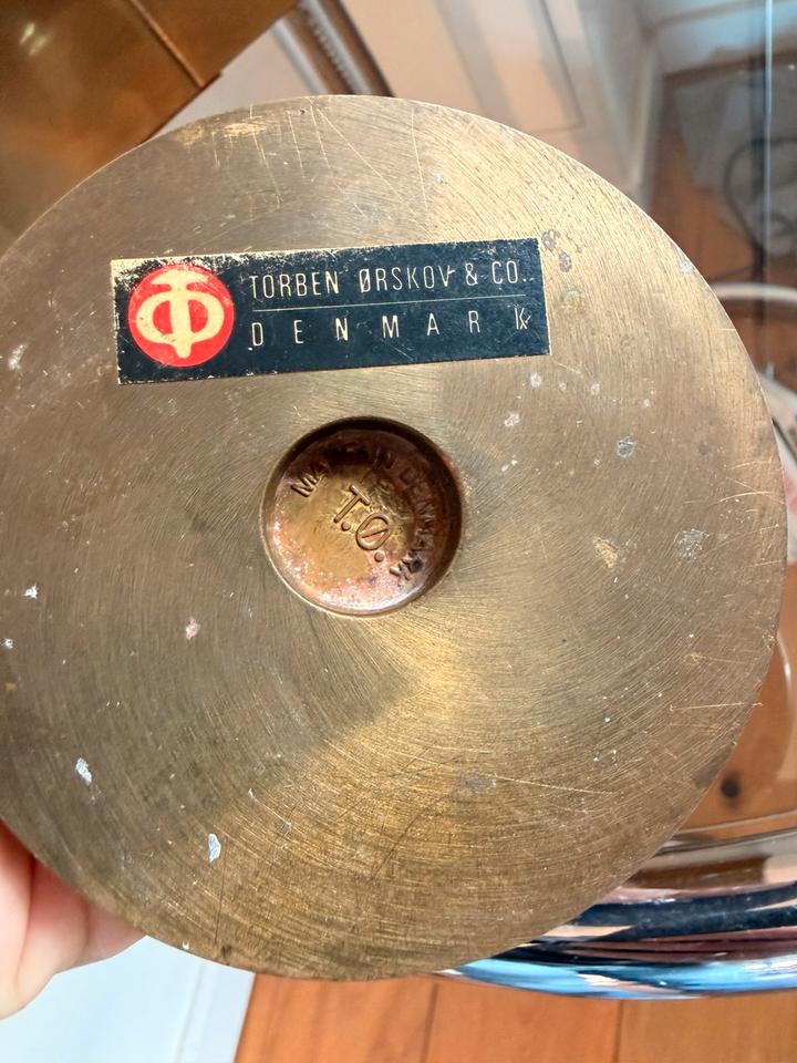 Torben Ørskov Messing Kerzenständer Dänemark Mid Century Vintage – Ansicht 2