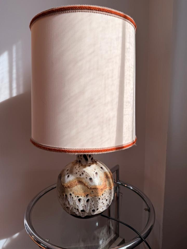 Große Vintage Fat Lava Tischlampe Stehlampe 70er Keramik – Ansicht 4
