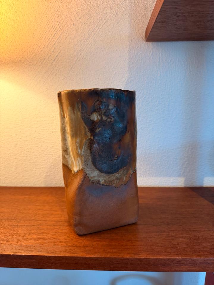 Axella Design Vase Dänemark Mid Century Keramik Brutalismus – Ansicht 5