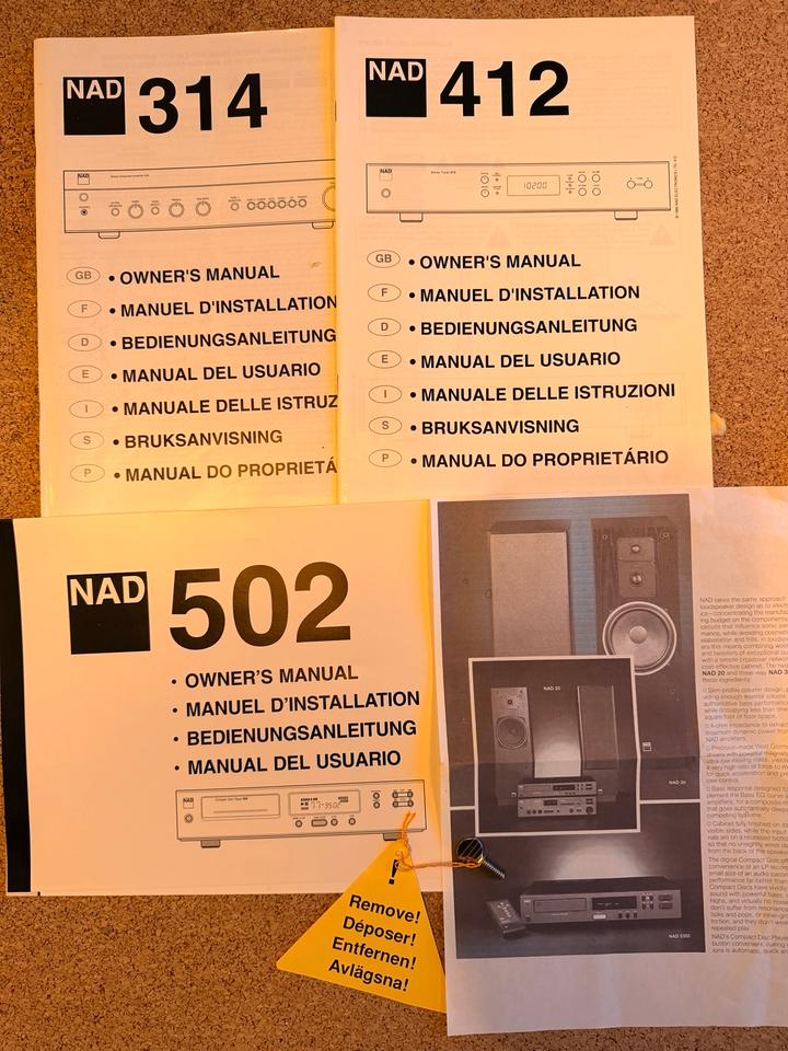 NAD 314 HiFi Set | Telefunken TS 860 | B&W 601 + Ständer – Ansicht 17