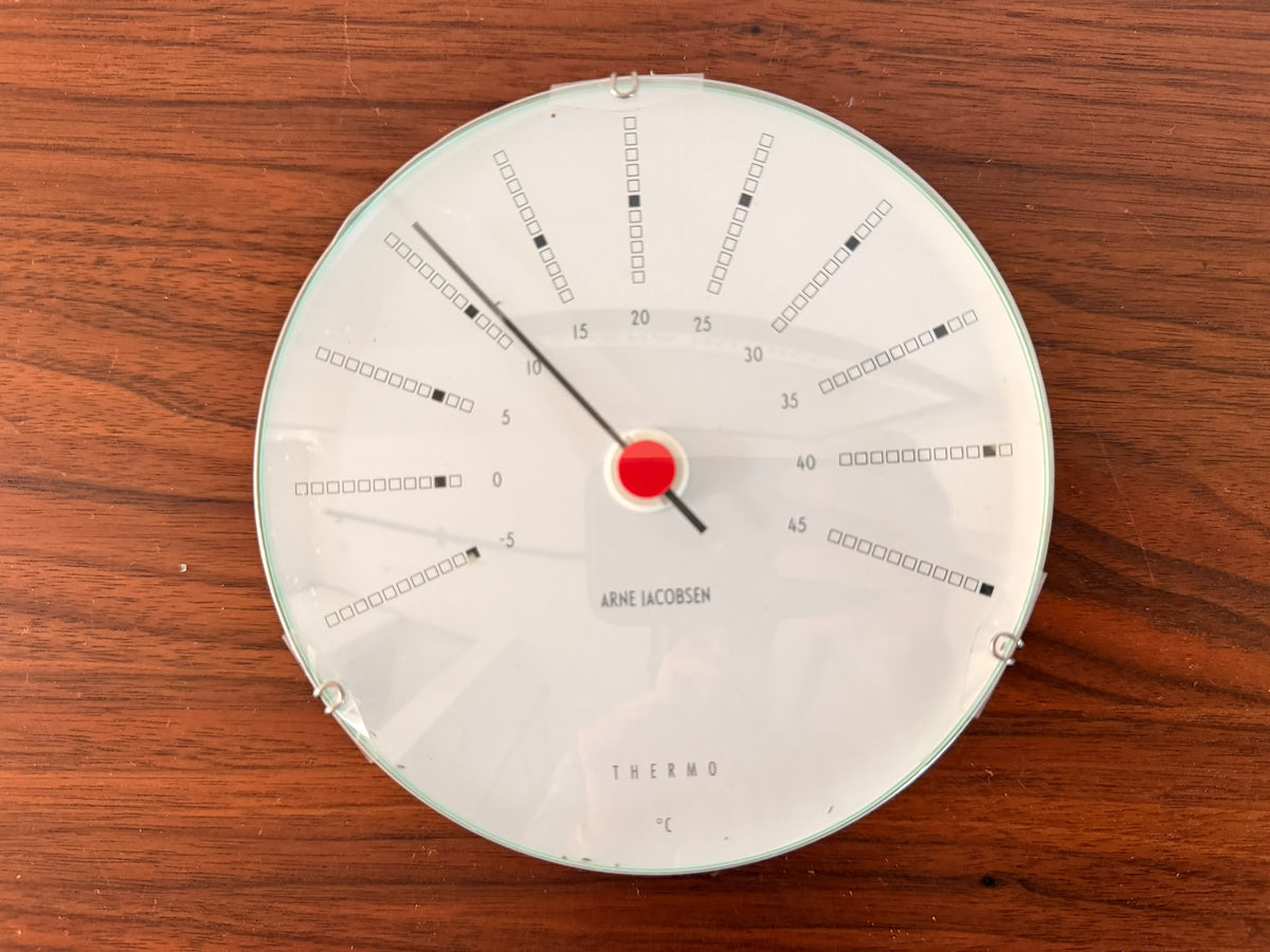 Arne Jacobsen Bankers | Rosendahl Thermometer | Ø 12 cm – Gesamtansicht