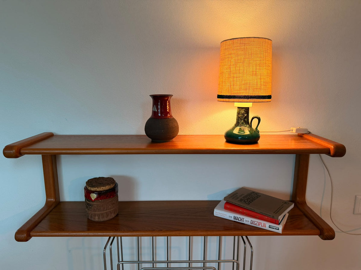 Teak-Wandregal | Dyrlund zugeschrieben | Danish Modern – Detailaufnahme 1