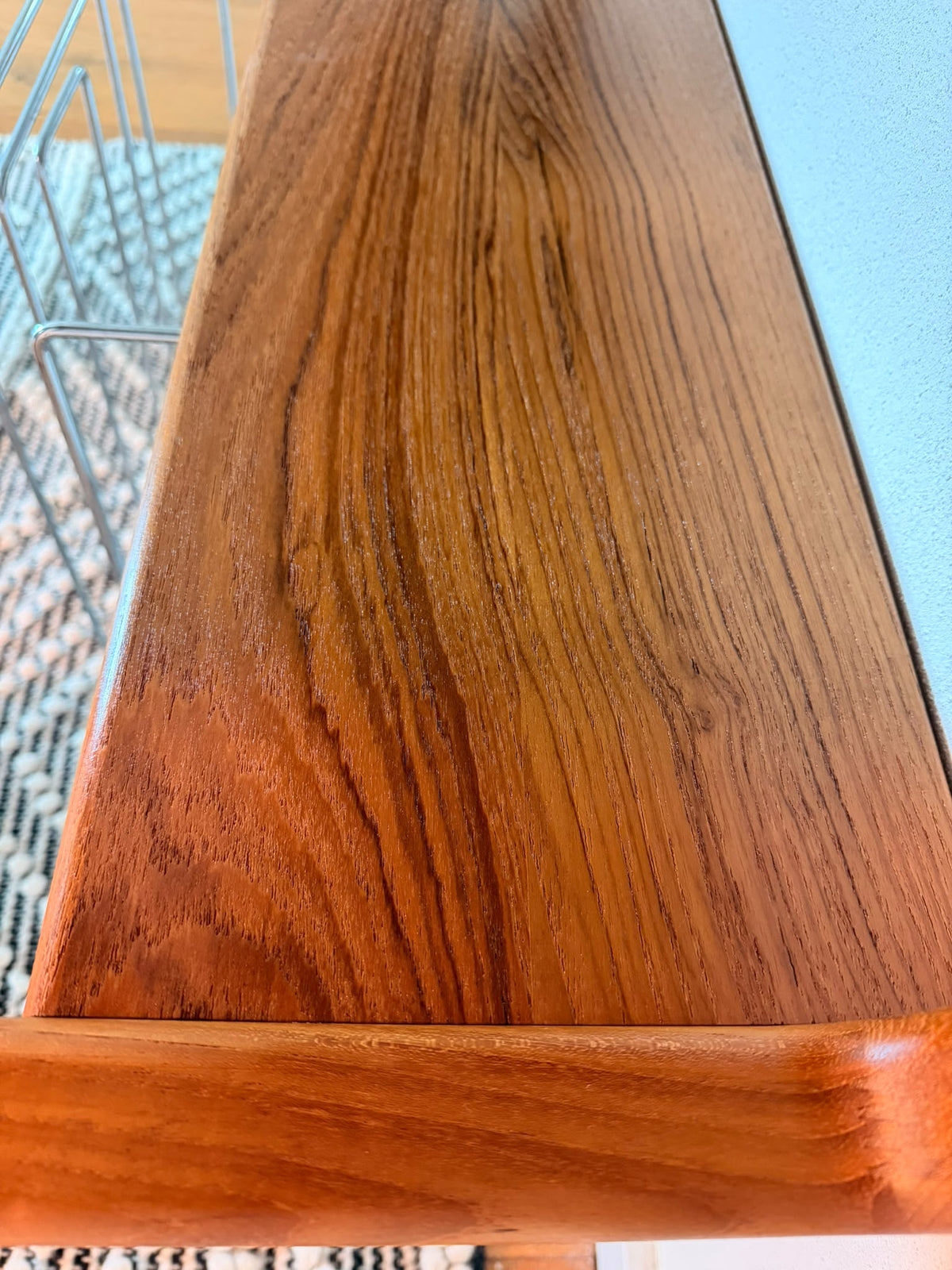 Teak-Wandregal | Dyrlund zugeschrieben | Danish Modern – Detailaufnahme 9