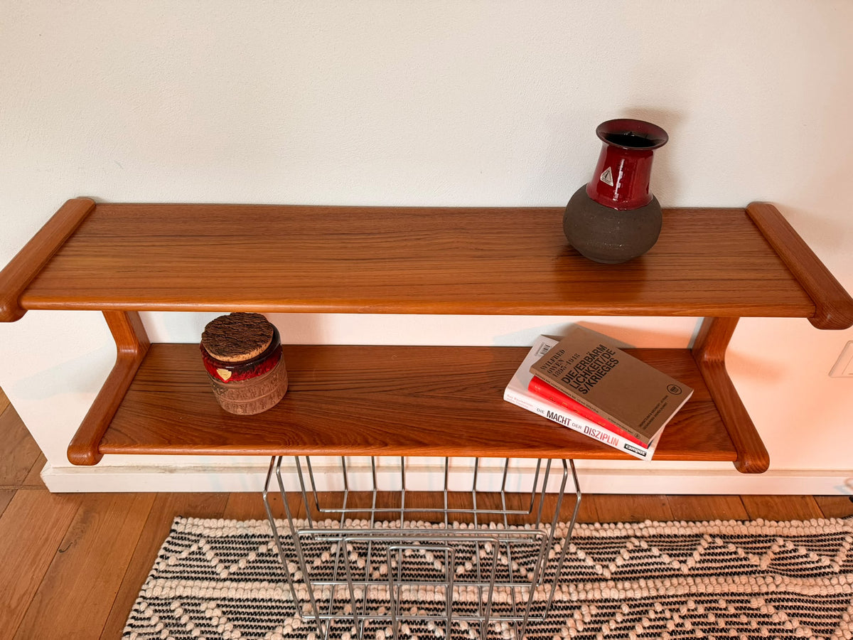 Teak-Wandregal | Dyrlund zugeschrieben | Danish Modern – Detailaufnahme 10