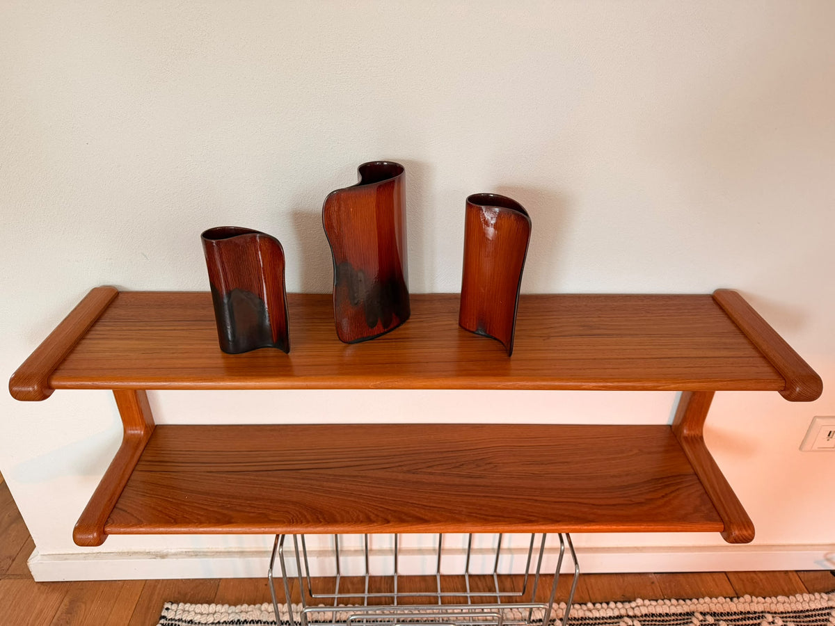 Teak-Wandregal | Dyrlund zugeschrieben | Danish Modern – Detailaufnahme 12