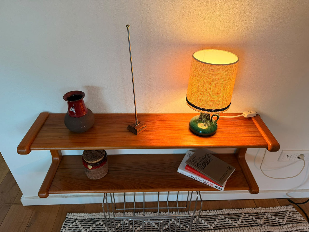 Teak-Wandregal | Dyrlund zugeschrieben | Danish Modern – Detailaufnahme 13