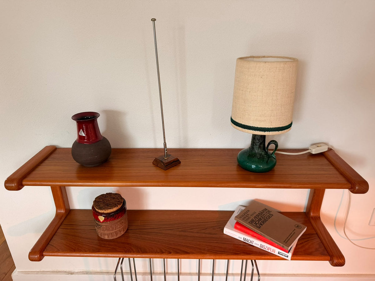 Teak-Wandregal | Dyrlund zugeschrieben | Danish Modern – Detailaufnahme 14