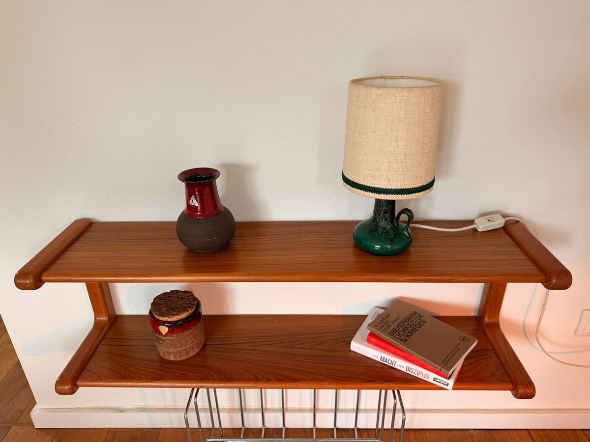 Teak-Wandregal | Dyrlund zugeschrieben | Danish Modern – Detailaufnahme 20