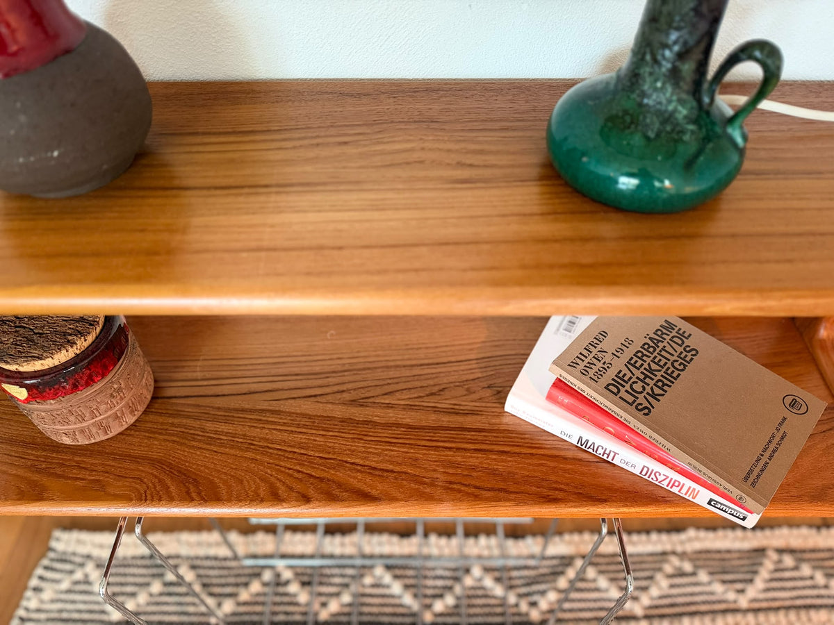 Teak-Wandregal | Dyrlund zugeschrieben | Danish Modern – Detailaufnahme 21