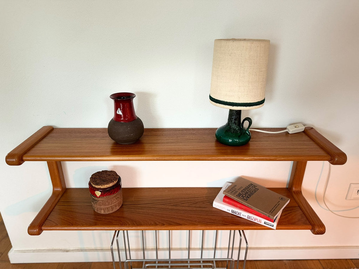 Teak-Wandregal | Dyrlund zugeschrieben | Danish Modern – Detailaufnahme 24