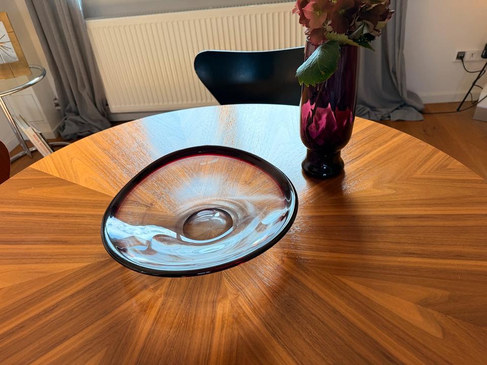 Kosta Boda Vicke Lindstrand Schale & Vase Glas Set Mid Century – Ansicht 6