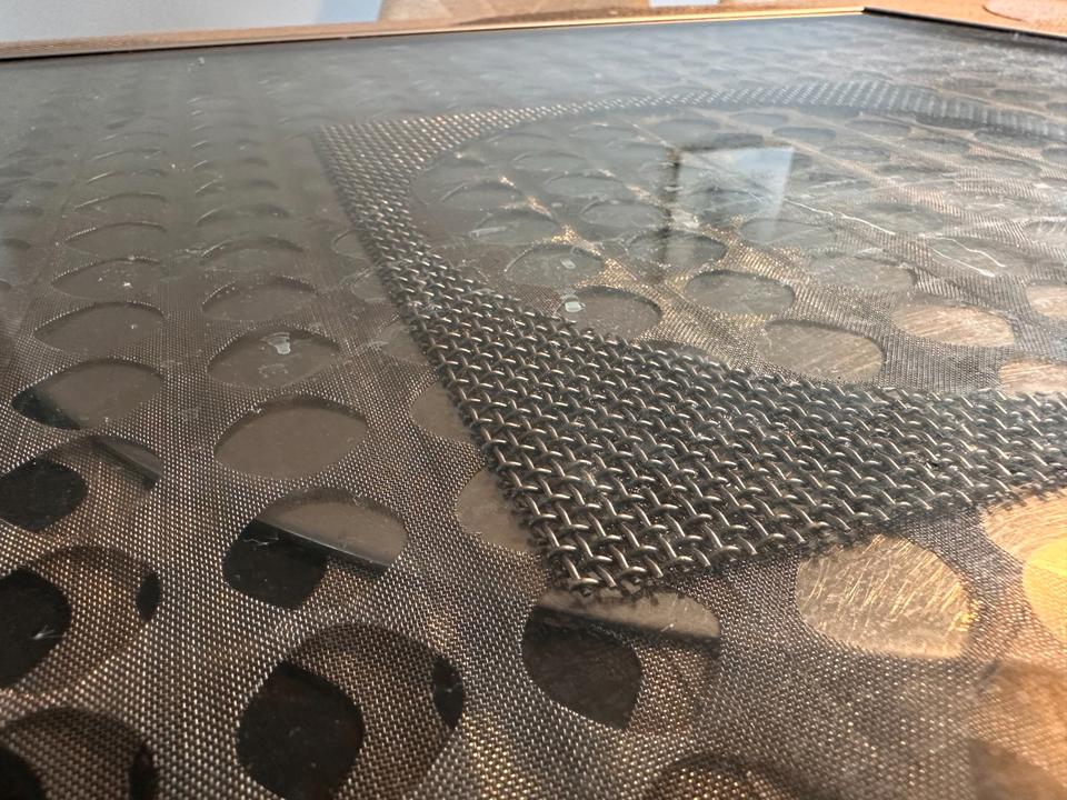 Vintage Op Art Wandobjekt Moiré Metall 1972 + Vasarely Buch – Ansicht 14