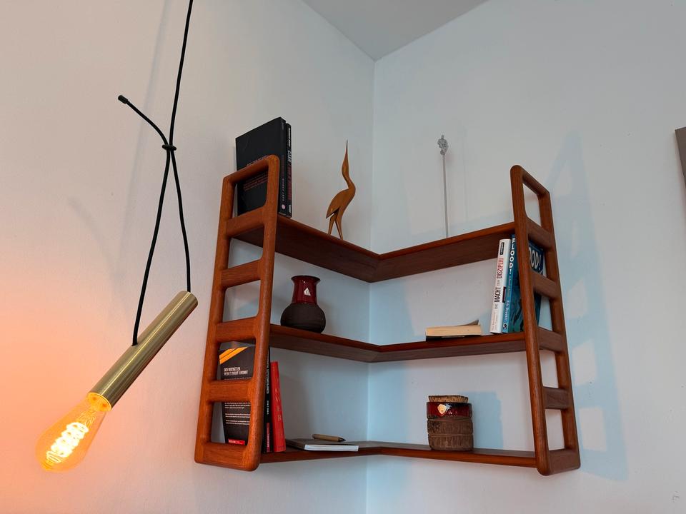 Dyrlund Teak Eckregal | Danish Modern | Made in Denmark – Ansicht 8